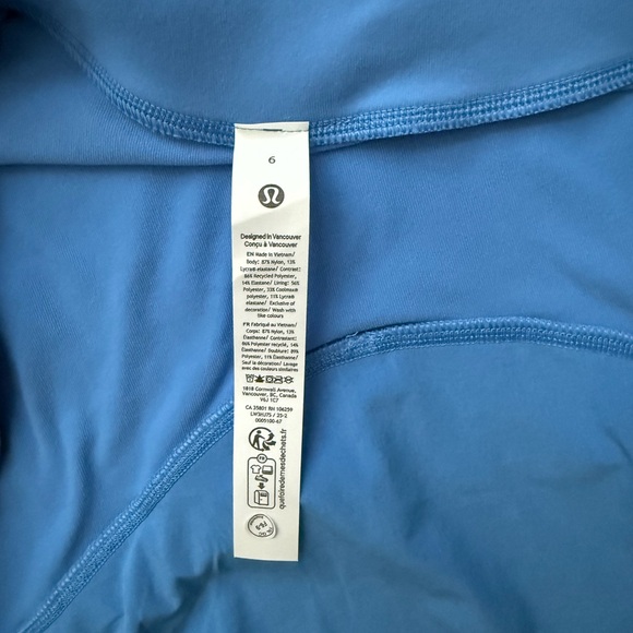 Lululemon Define Relaxed-Fit Jacket *Luon Pool Party / Mirror Silver - Picture 10 of 10